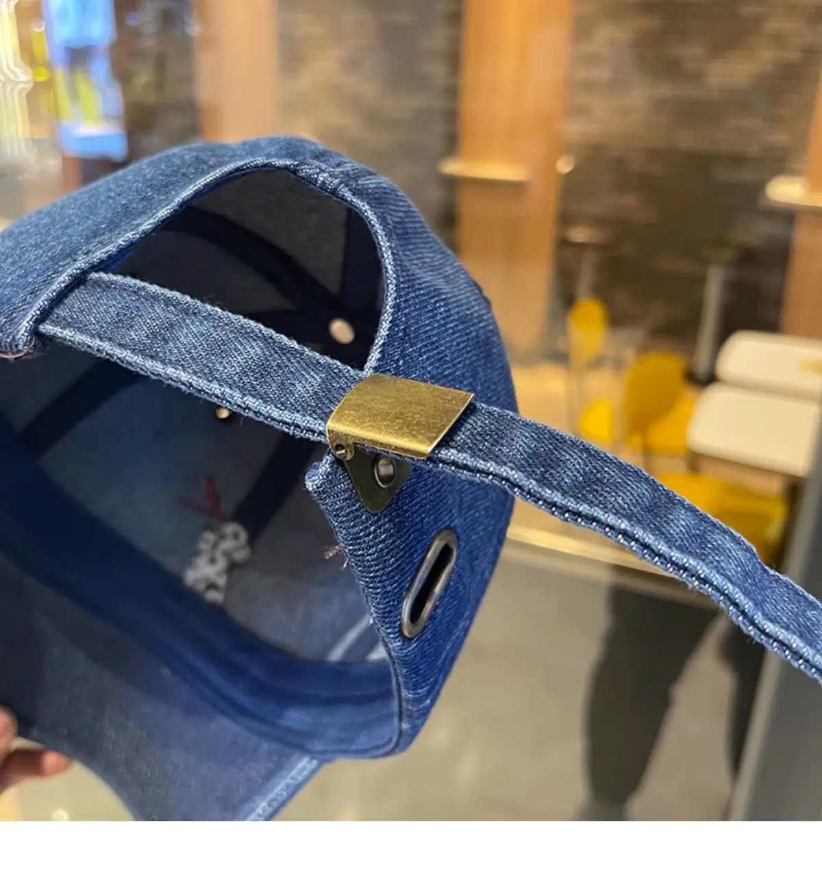 Women Denim Cartoon Cap Sunshade Cap — feature 16