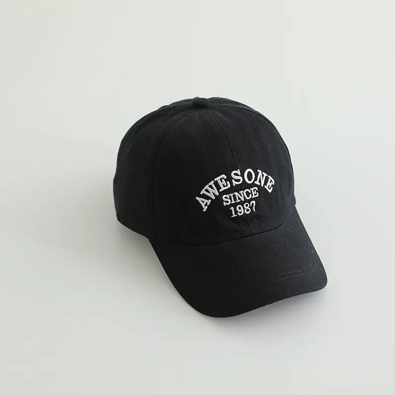 Black "Awesome Since 1967" Baseball Cap for Boys Girls - Image 7