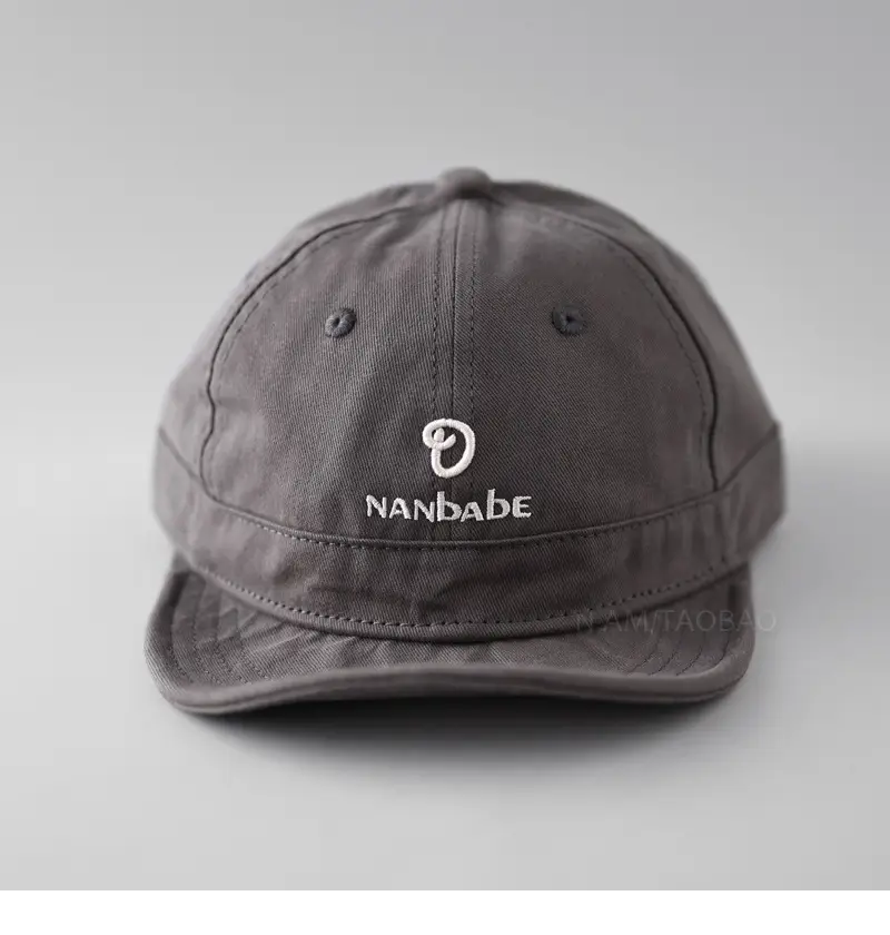 Maroon Japanese Style Baseball Cap for Men Women Sunshade — feature 10