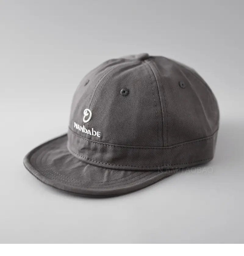Maroon Japanese Style Baseball Cap for Men Women Sunshade — feature 11