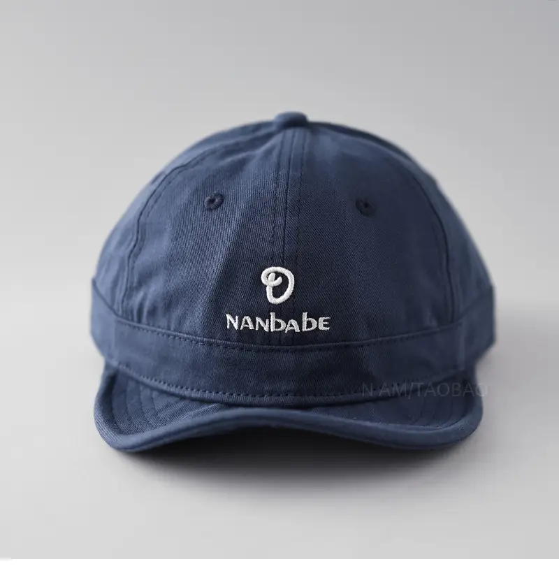Maroon Japanese Style Baseball Cap for Men Women Sunshade — feature 9