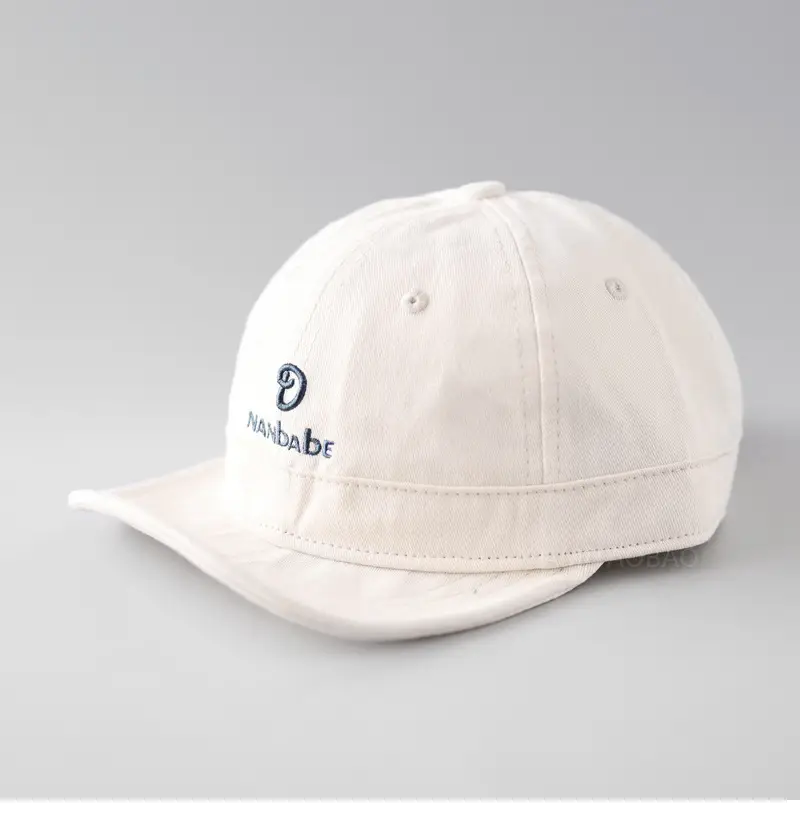 Maroon Japanese Style Baseball Cap for Men Women Sunshade