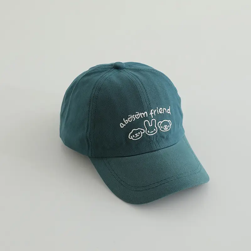 Korean Tide 2-5Yr Brown Bean Hat with Bunny Design - Image 5