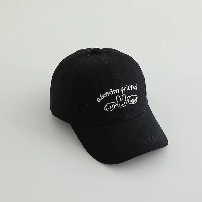 Korean Tide 2-5Yr Brown Bean Hat with Bunny Design - Image 7