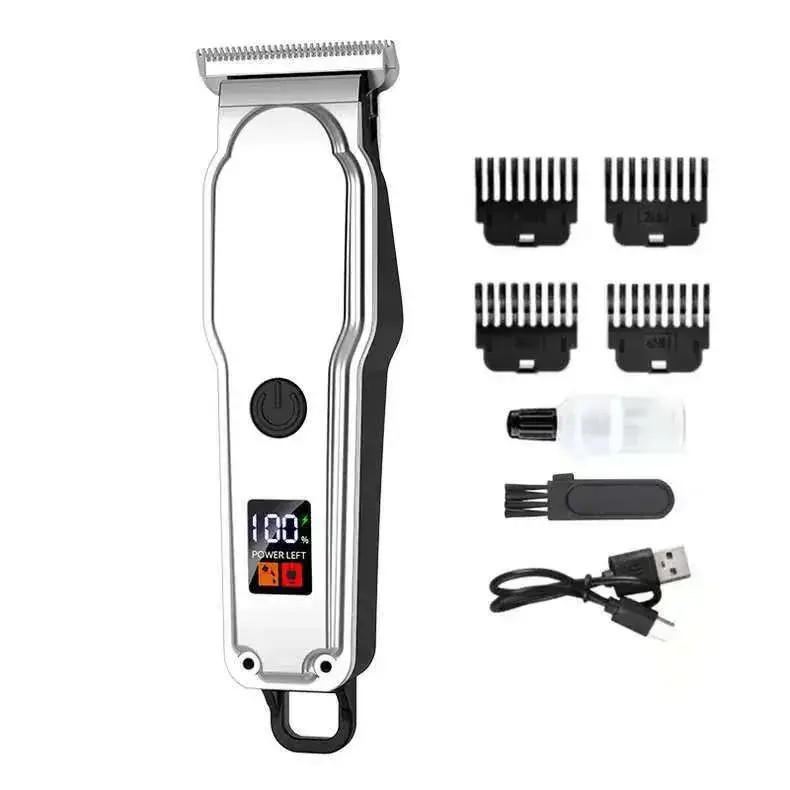 Electric Hair Clipper with 5M Cord & Multiple Tools - Image 7
