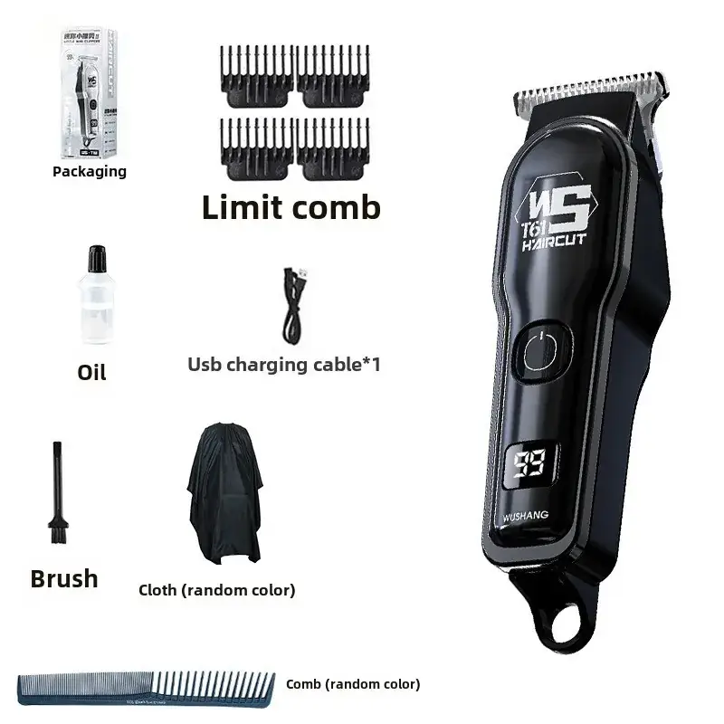 Electric Hair Clipper with 5M Cord & Multiple Tools - Image 4