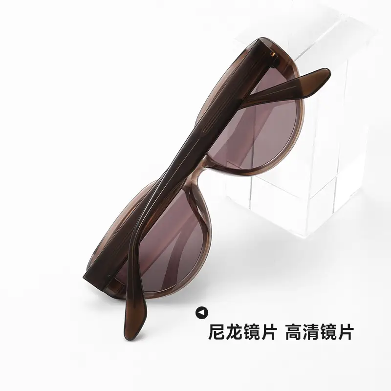 Women Cat's Eye Sunglasses with Advanced Sense Lens - Image 9