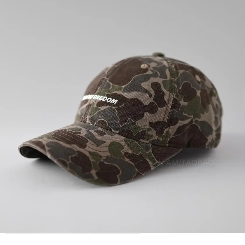 Men's Camouflage Letter Cap Spring Summer Thin - Image 7