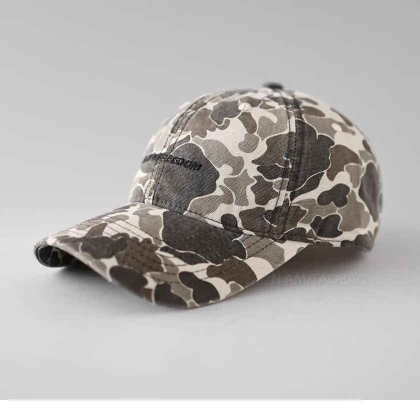 Men's Camouflage Letter Cap Spring Summer Thin - Image 8