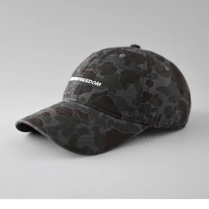 Men's Camouflage Letter Cap Spring Summer Thin - Image 9