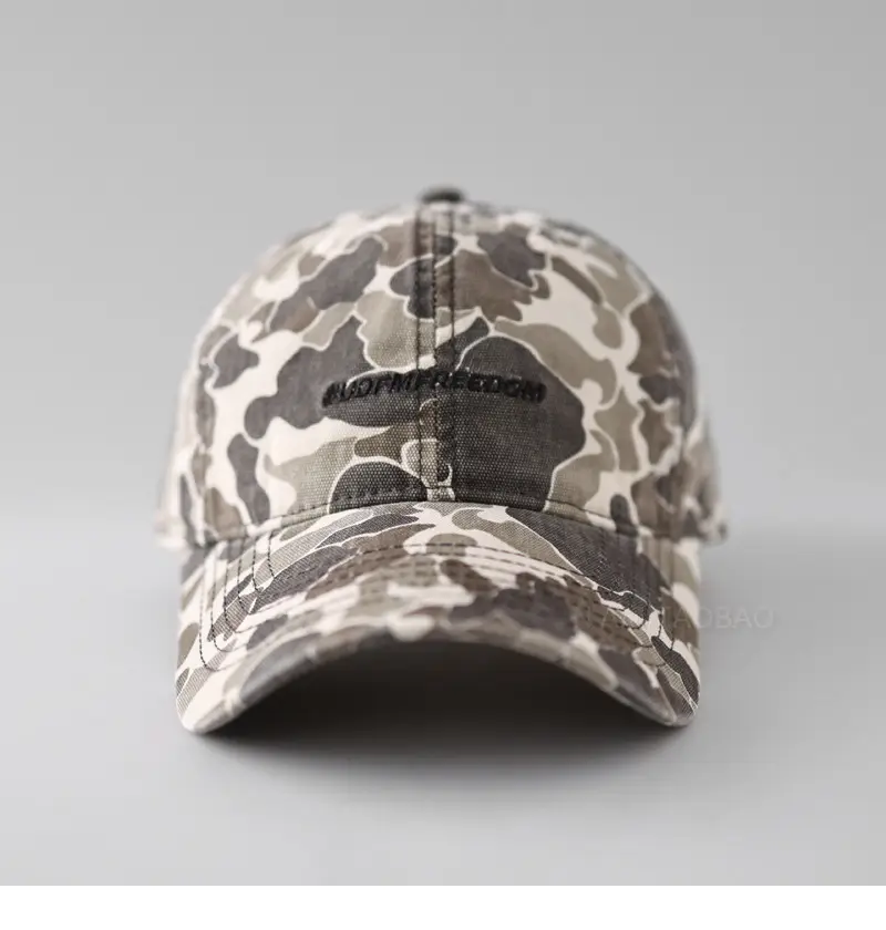 Men's Camouflage Letter Cap Spring Summer Thin — feature 10