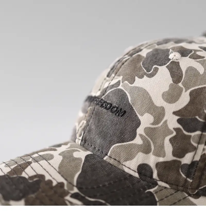 Men's Camouflage Letter Cap Spring Summer Thin — feature 11