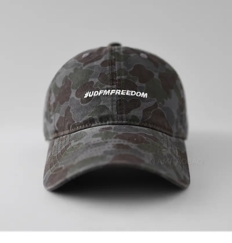 Men's Camouflage Letter Cap Spring Summer Thin — feature 6