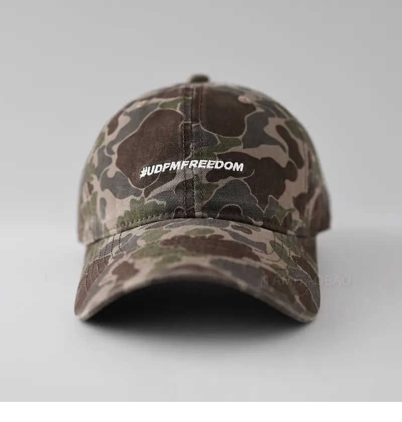 Men's Camouflage Letter Cap Spring Summer Thin — feature 7