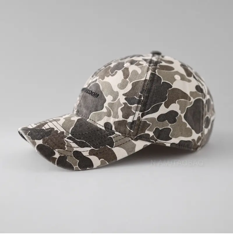 Men's Camouflage Letter Cap Spring Summer Thin — feature 8