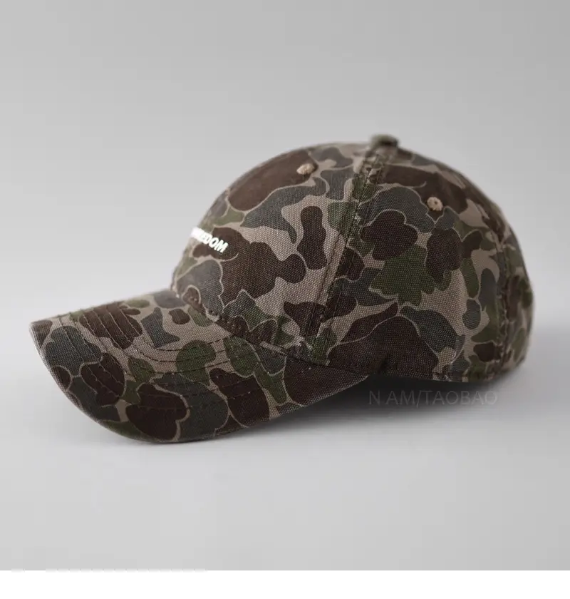 Men's Camouflage Letter Cap Spring Summer Thin — feature 9