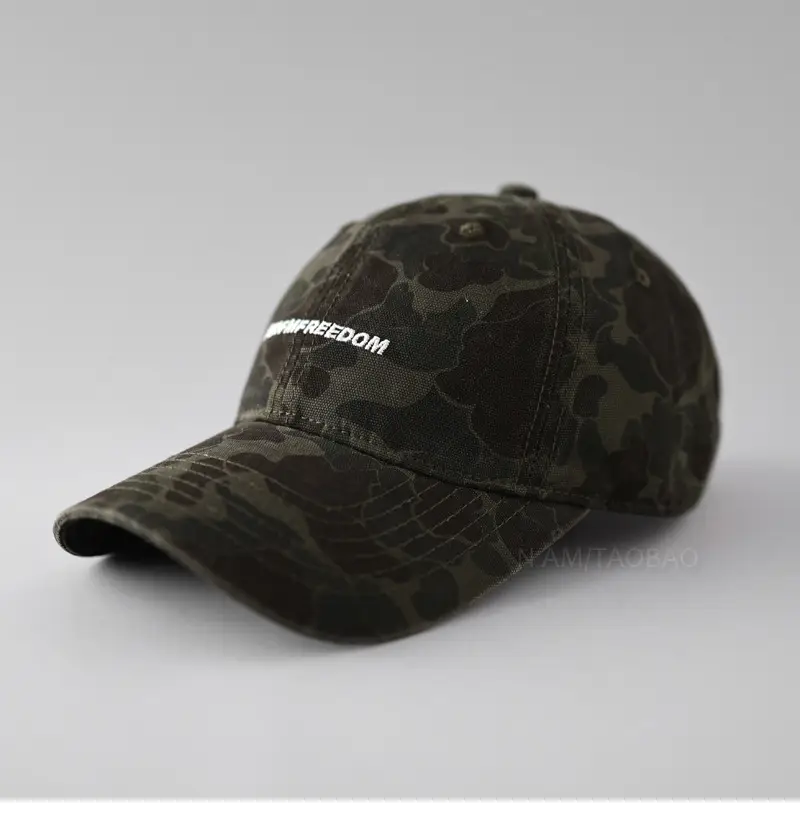 Men's Camouflage Letter Cap Spring Summer Thin - Image 5