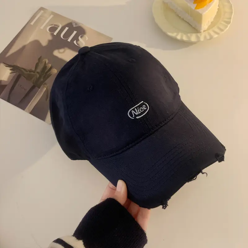 Pink Korean Style Baseball Cap for Women Spring Summer 2025