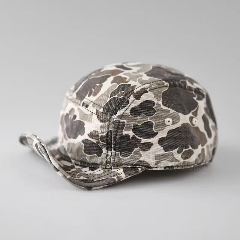 American Retro Camo Baseball Cap Men Women Casual All Match — feature 11