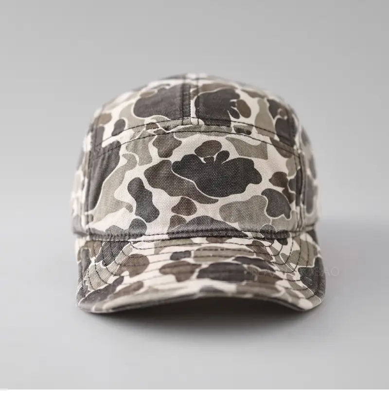American Retro Camo Baseball Cap Men Women Casual All Match — feature 9