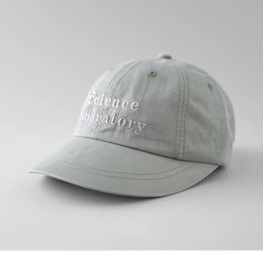 White Letter Embroidered Baseball Cap for Men Women - Image 8