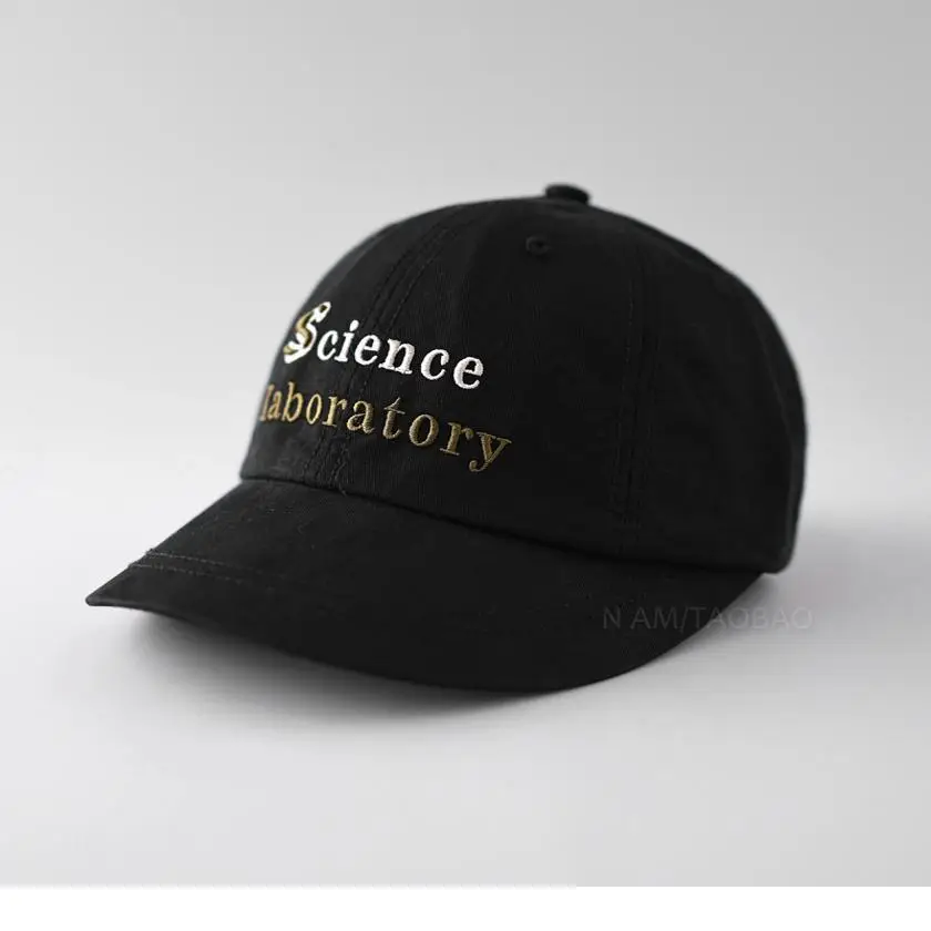 White Letter Embroidered Baseball Cap for Men Women - Image 9