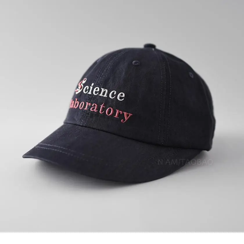 White Letter Embroidered Baseball Cap for Men Women - Image 10