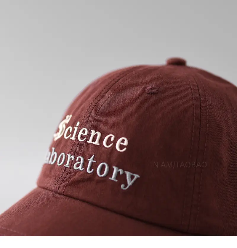 White Letter Embroidered Baseball Cap for Men Women — feature 12