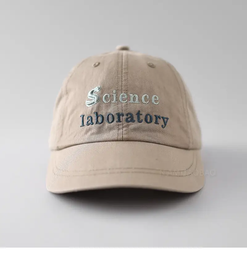 White Letter Embroidered Baseball Cap for Men Women — feature 6
