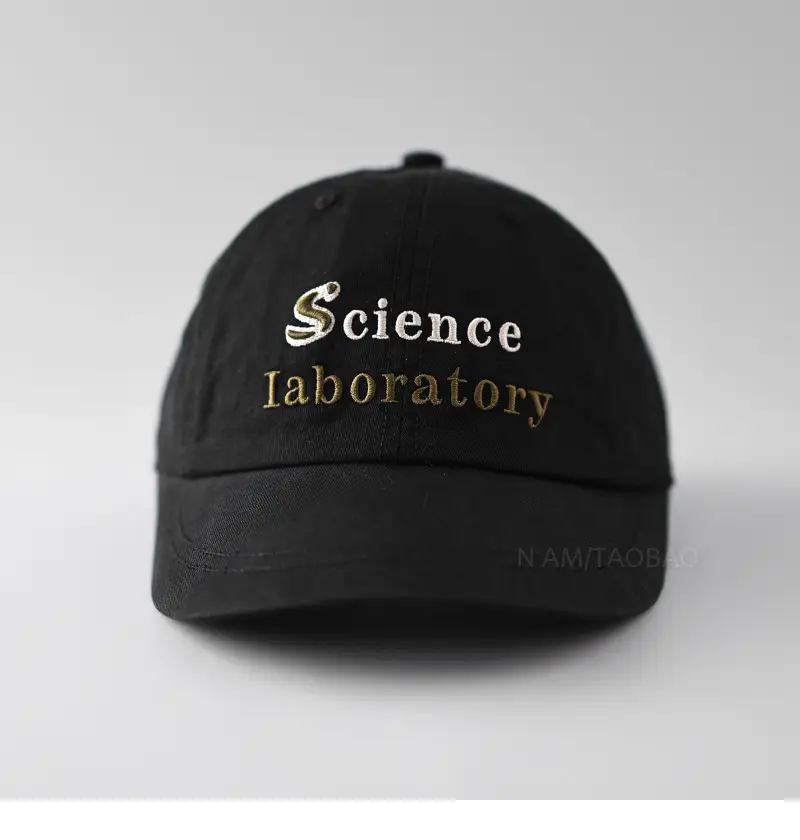 White Letter Embroidered Baseball Cap for Men Women — feature 8