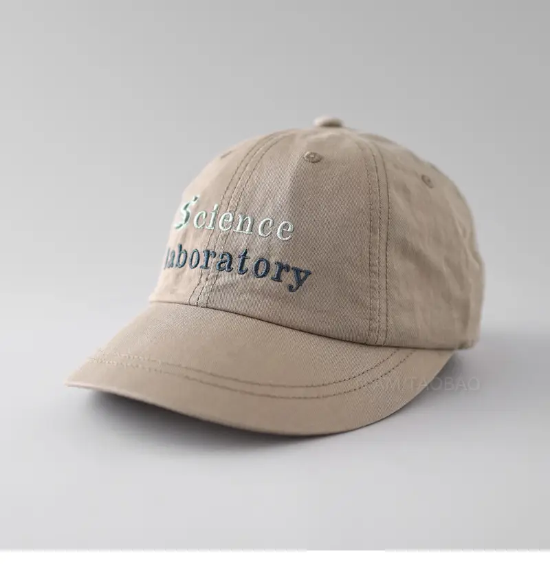 White Letter Embroidered Baseball Cap for Men Women - Image 5