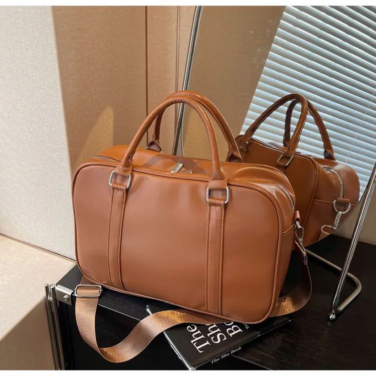 Women's Tan Leather Shoulder Crossbody Bag 2025 — feature 23
