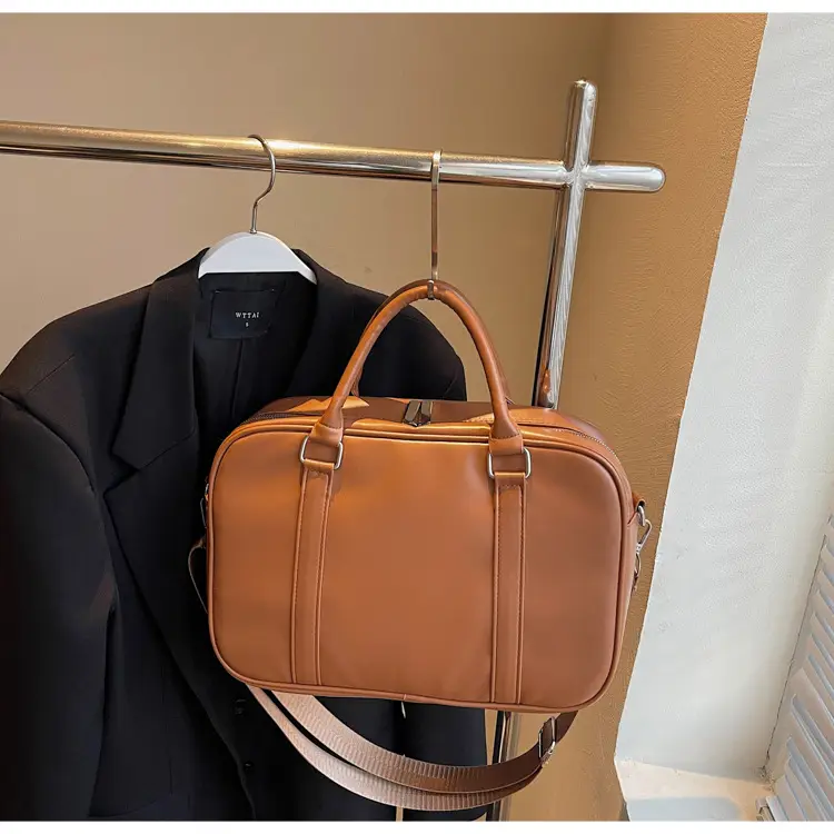 Women's Tan Leather Shoulder Crossbody Bag 2025 — feature 25