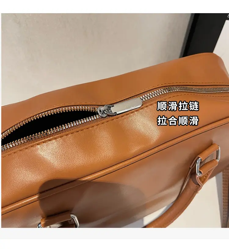 Women's Tan Leather Shoulder Crossbody Bag 2025 — feature 6