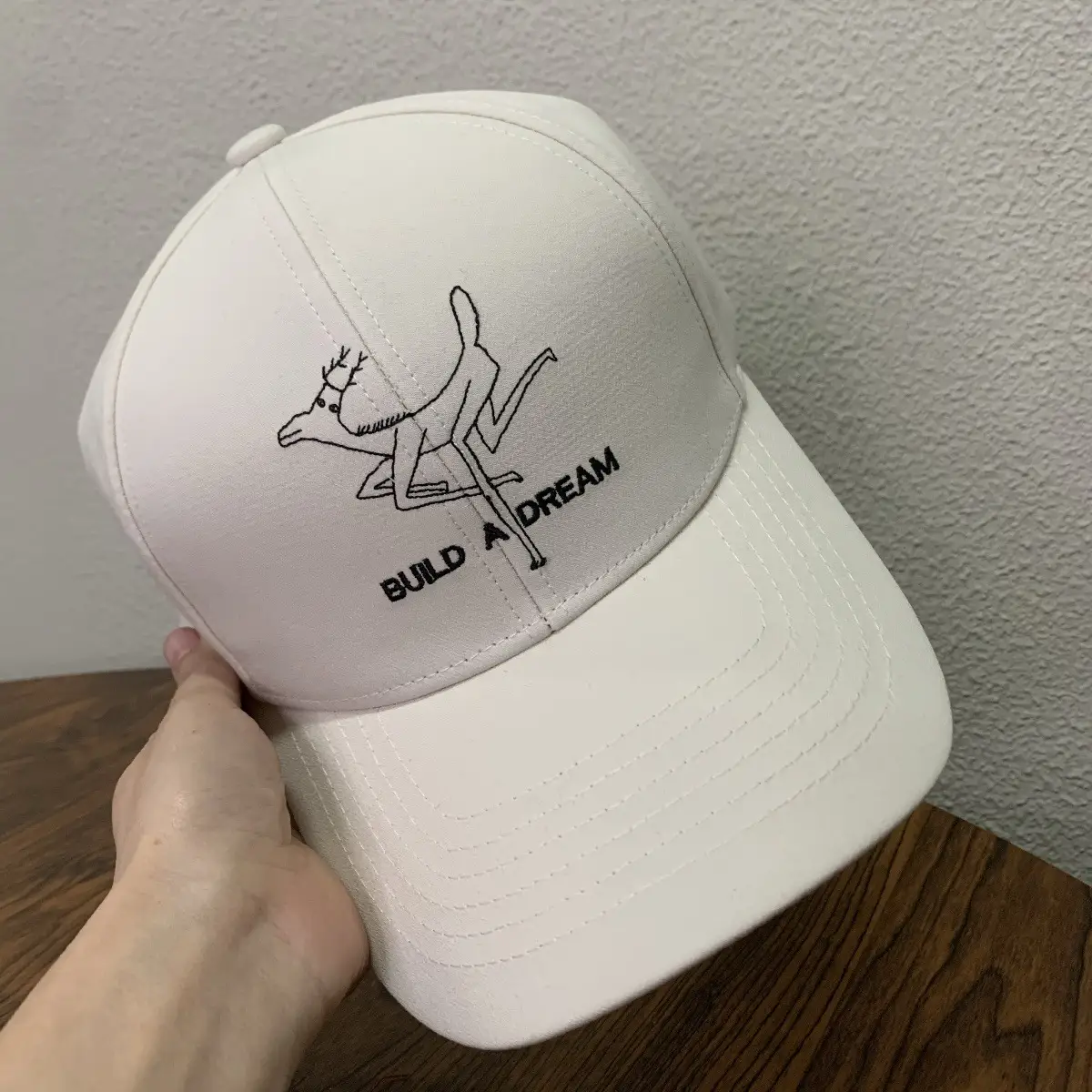 Boy's Star Graphic Baseball Cap Brown — feature 10