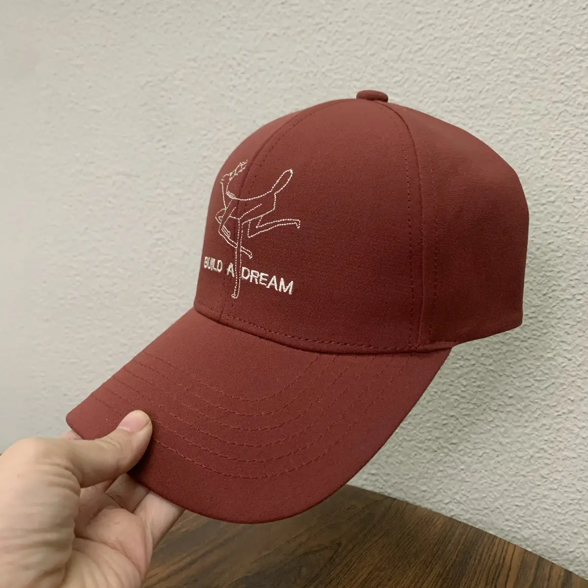 Boy's Star Graphic Baseball Cap Brown — feature 11