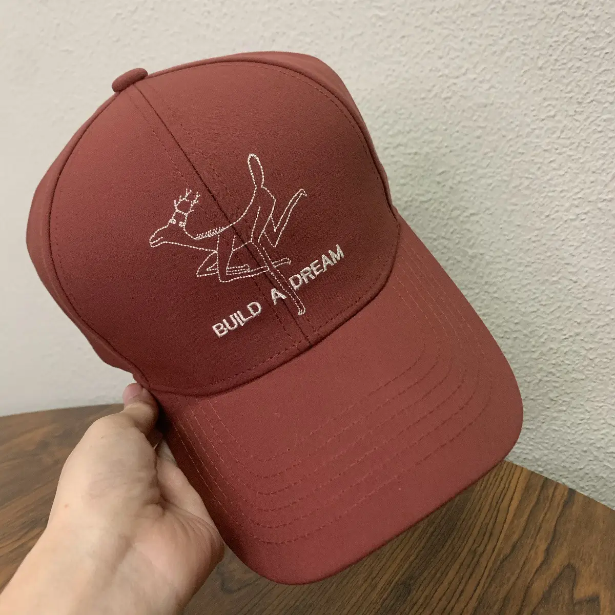 Boy's Star Graphic Baseball Cap Brown — feature 12