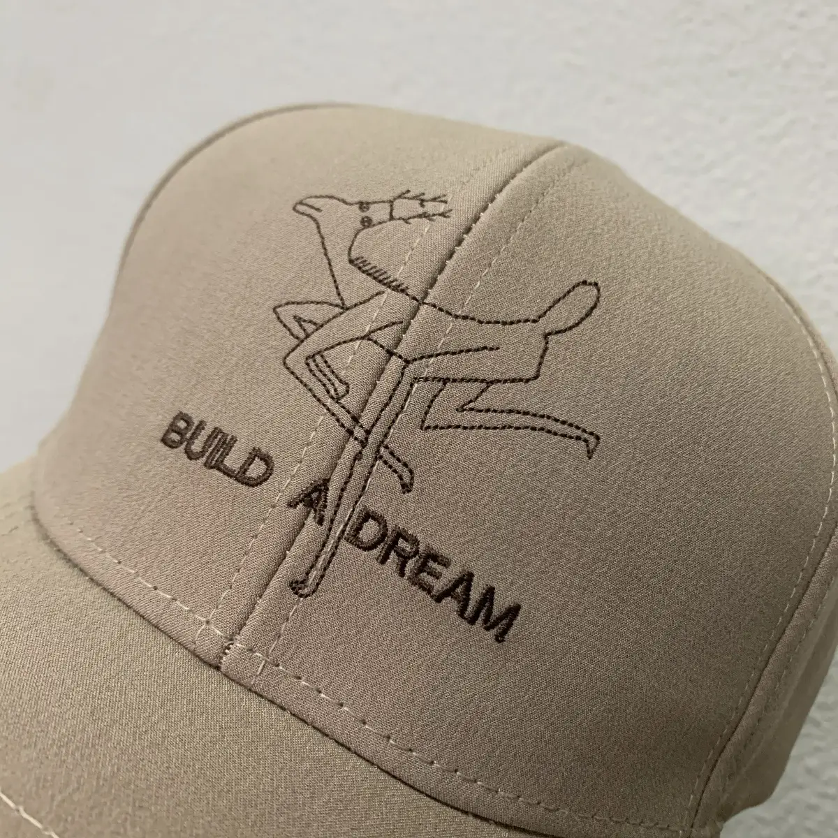 Boy's Star Graphic Baseball Cap Brown — feature 5