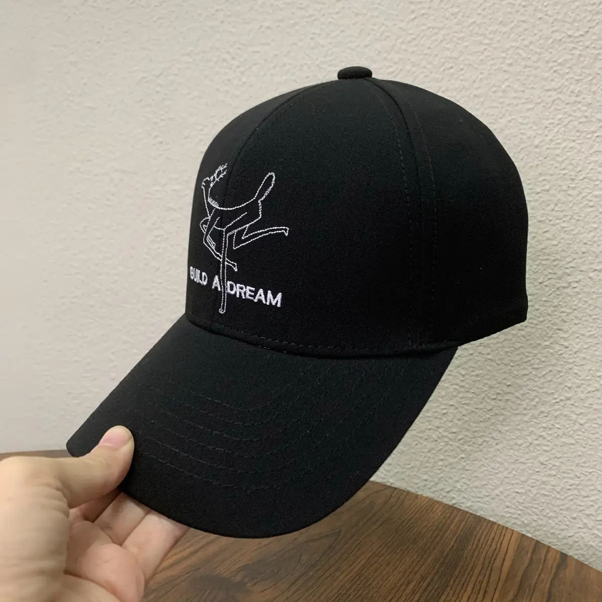 Boy's Star Graphic Baseball Cap Brown — feature 7