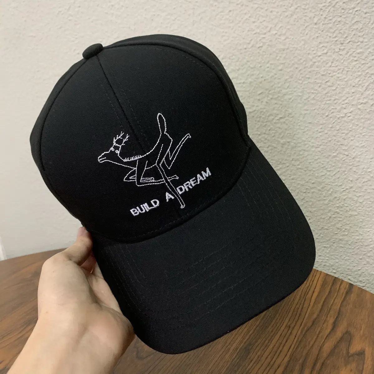 Boy's Star Graphic Baseball Cap Brown — feature 8