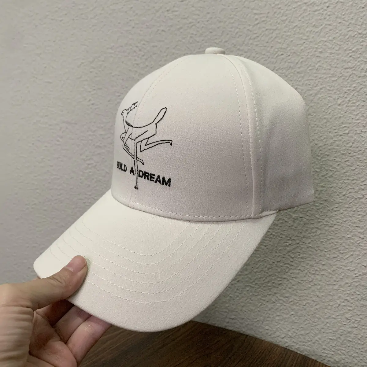 Boy's Star Graphic Baseball Cap Brown - Image 4