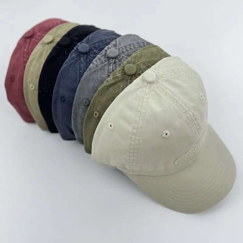 Men's Maroon Embroidered Baseball Cap All Colors - Image 8
