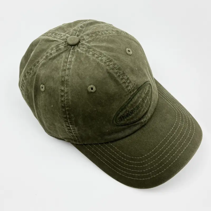 Men's Maroon Embroidered Baseball Cap All Colors - Image 6