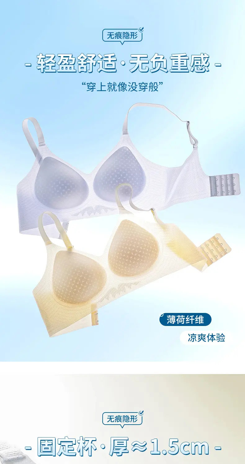 Explosive Jelly Soft Supportive Bra Women Summer — feature 9
