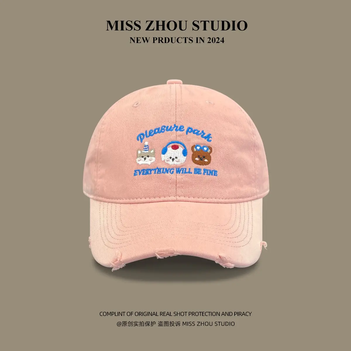 Japanese Style Cute Duck Tongue Hat for Women Spring Summer - Image 10