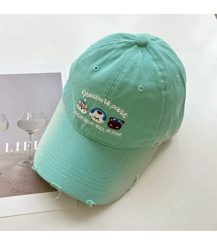 Japanese Style Cute Duck Tongue Hat for Women Spring Summer — feature 10