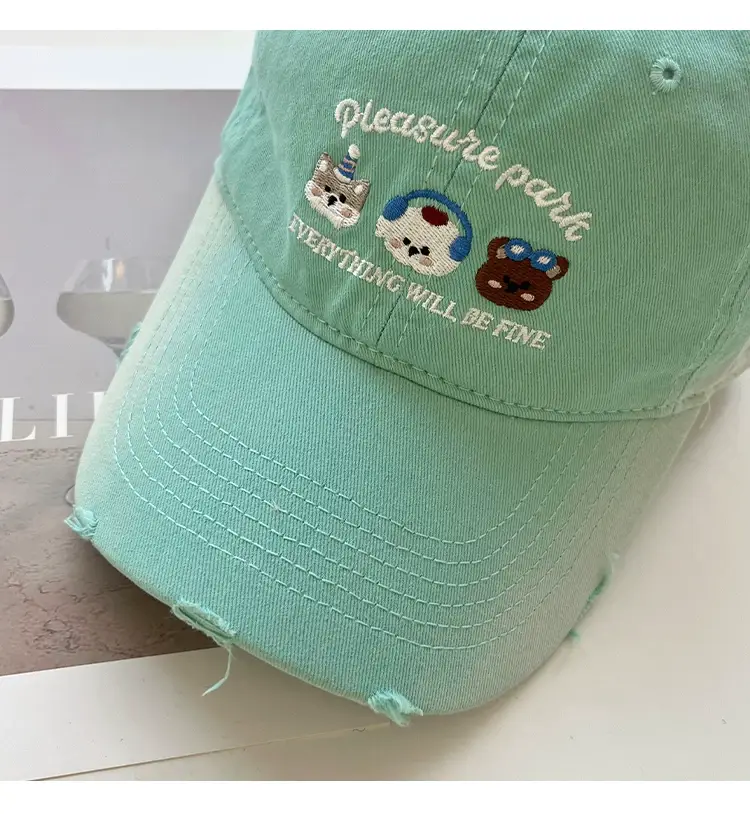 Japanese Style Cute Duck Tongue Hat for Women Spring Summer — feature 12