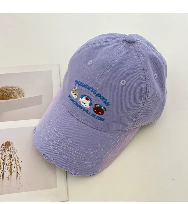 Japanese Style Cute Duck Tongue Hat for Women Spring Summer — feature 16