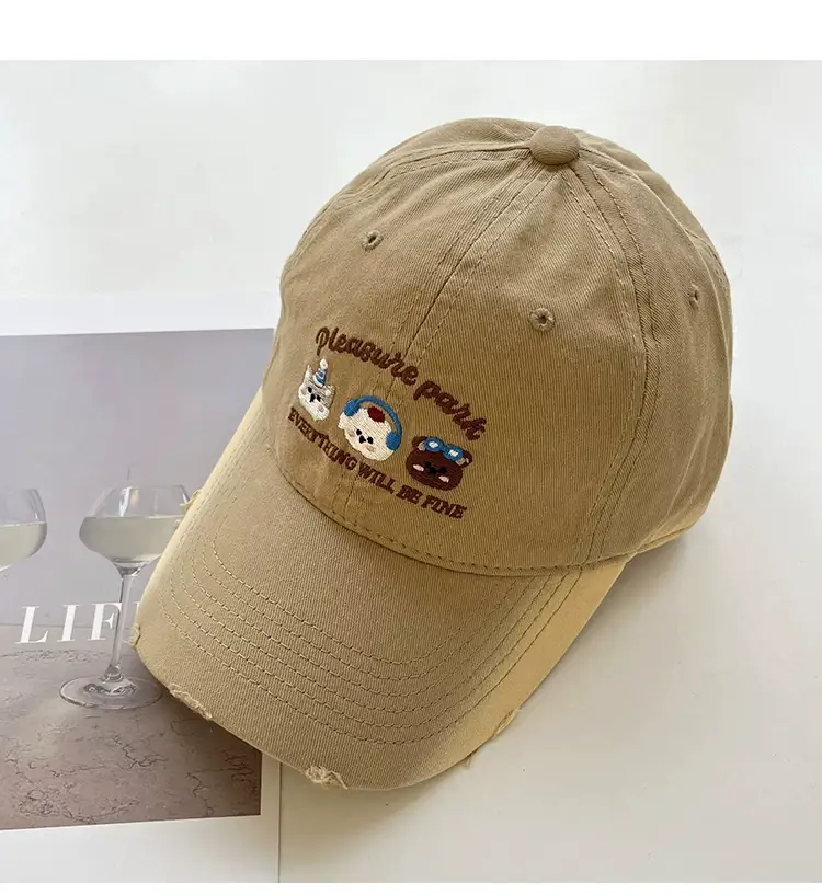 Japanese Style Cute Duck Tongue Hat for Women Spring Summer — feature 19