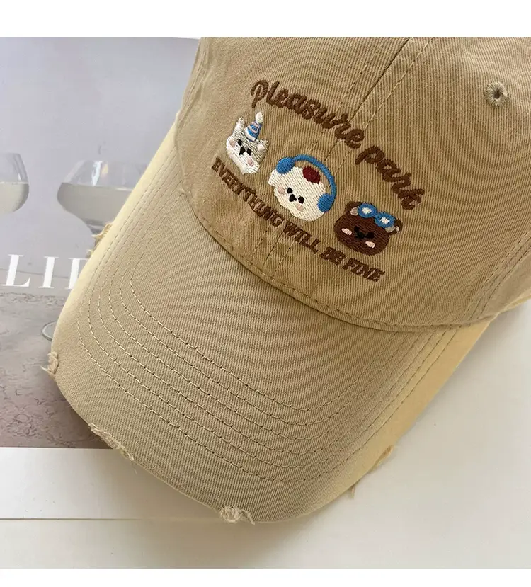 Japanese Style Cute Duck Tongue Hat for Women Spring Summer — feature 21